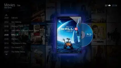 Kodi Skins customization interface