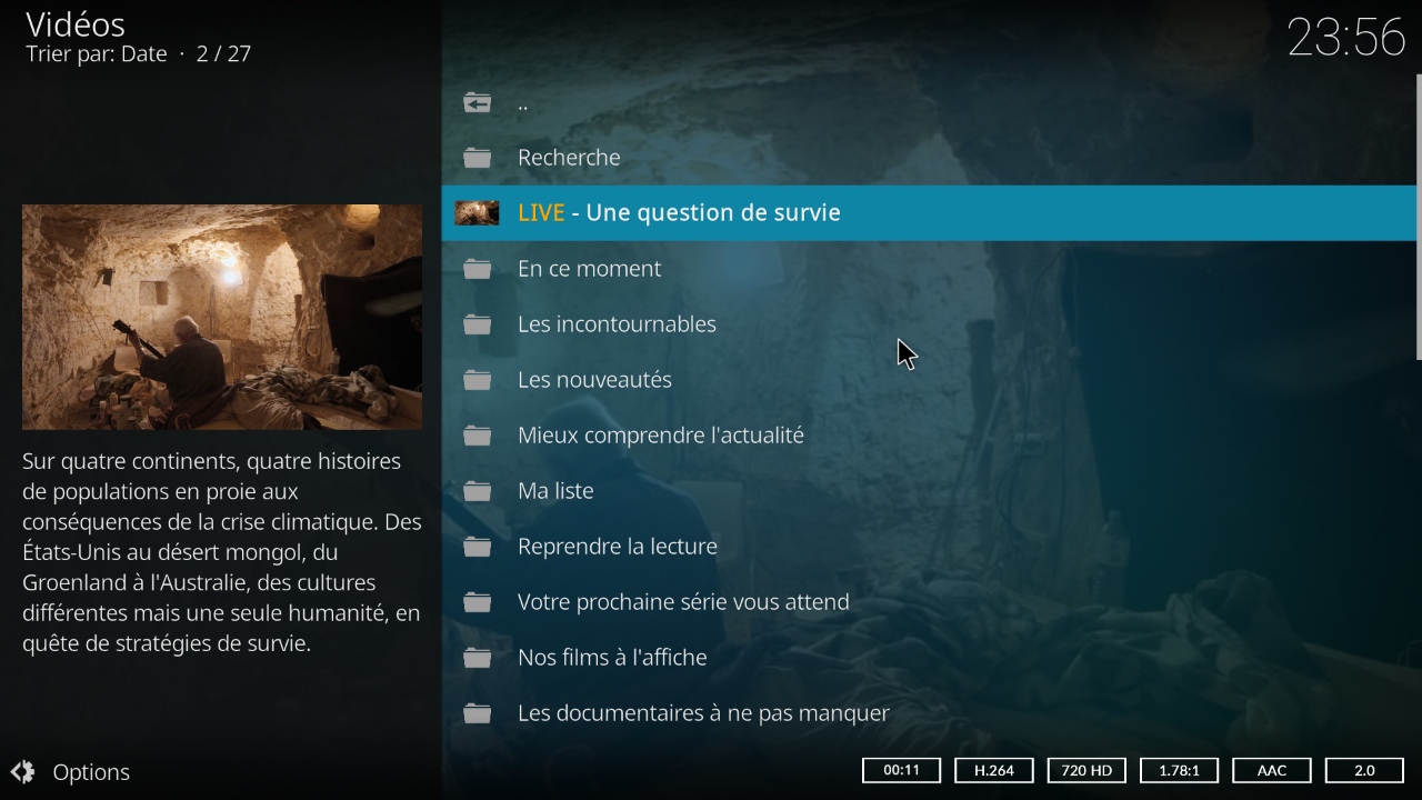Arte +7 screenshot 1