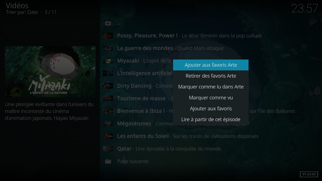 Arte +7 screenshot 2