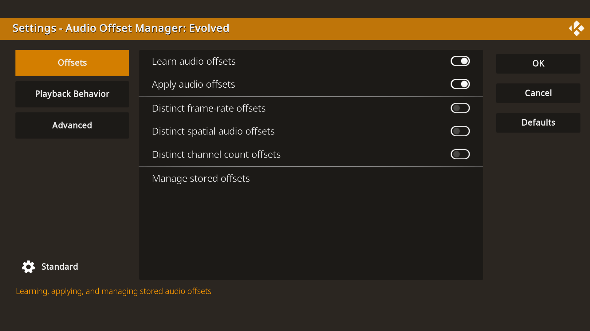 Audio Offset Manager: Evolved screenshot 1
